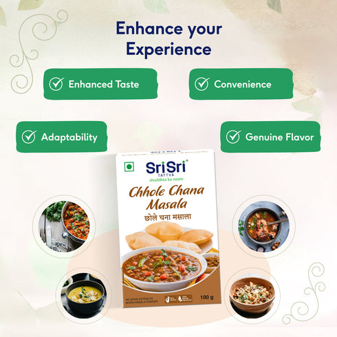 Sri Sri Tattva Chhole Chana Masala